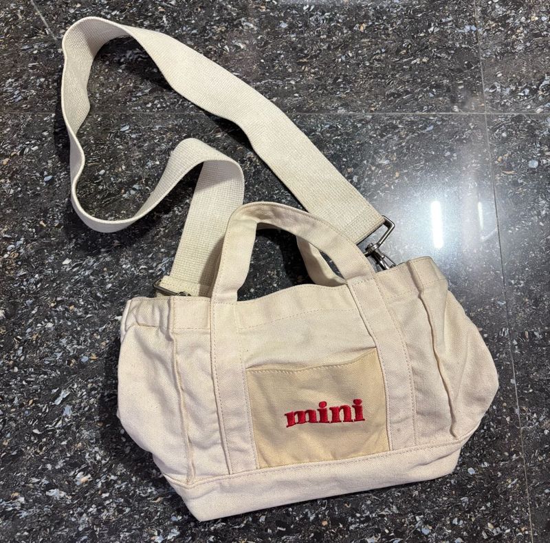 Three Knocks Mini Canvas Bag