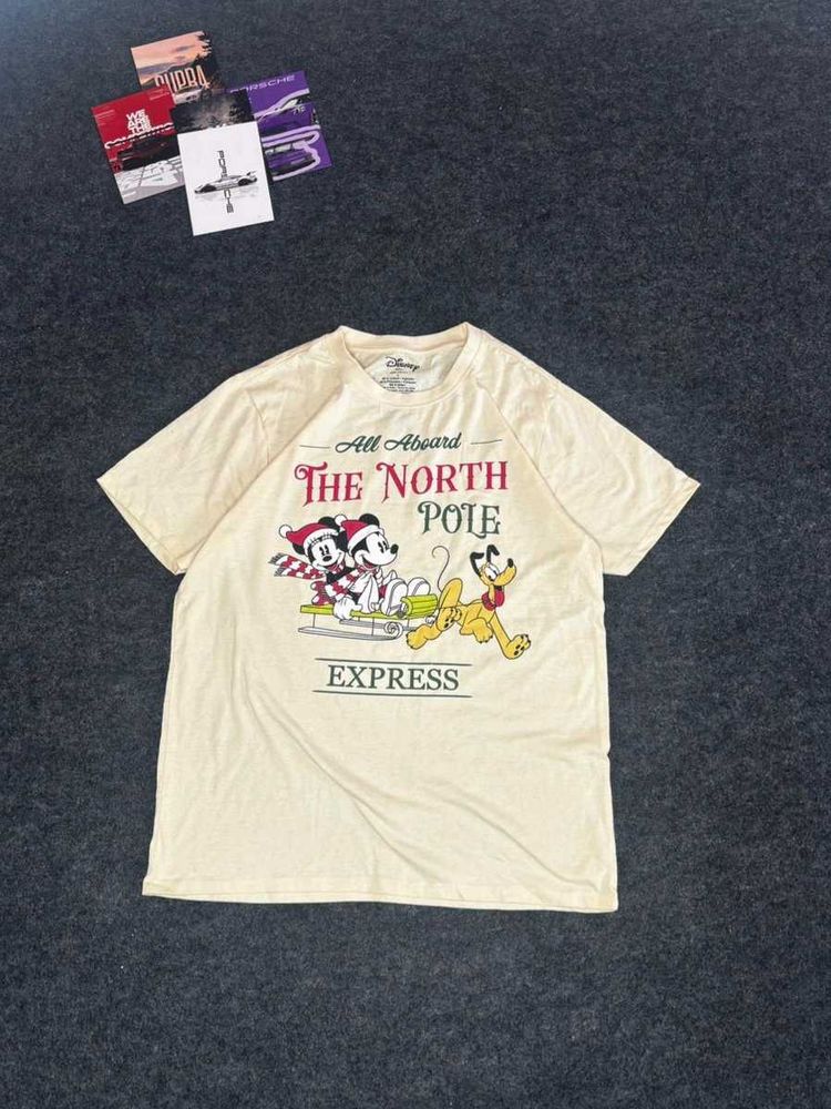 Disney Mickey &amp; Pluto North Pole Express T-Shirt
