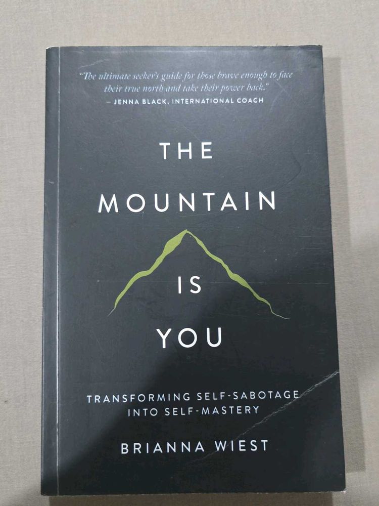 The Mountain Is You Book