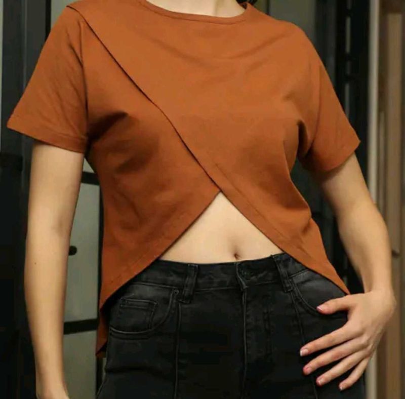 New Stylish Brown SHEIN Top