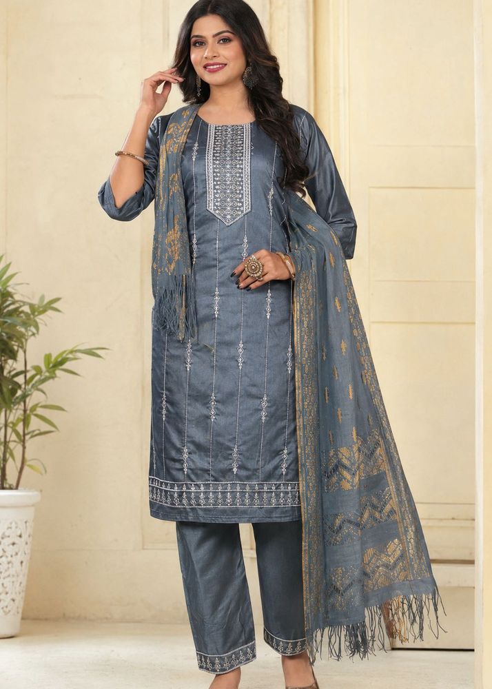 New Kurti pant set with dupatta