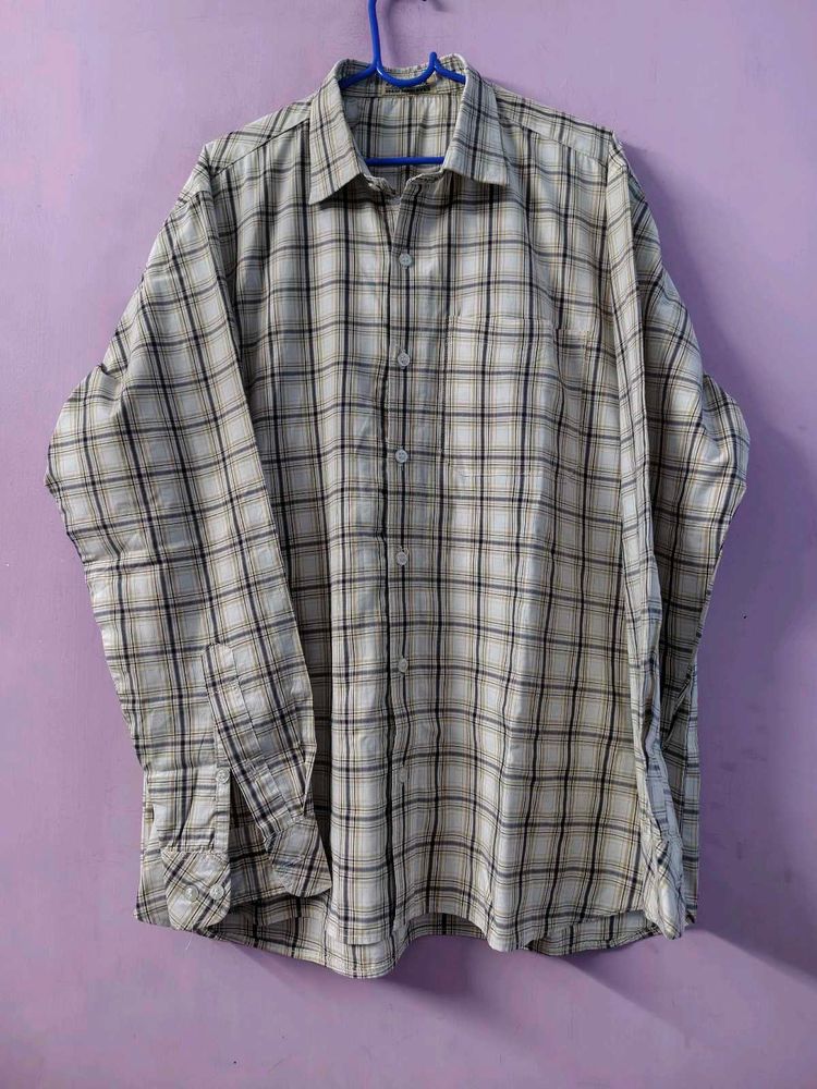 Men's Plaid Long Sleeve Shirt