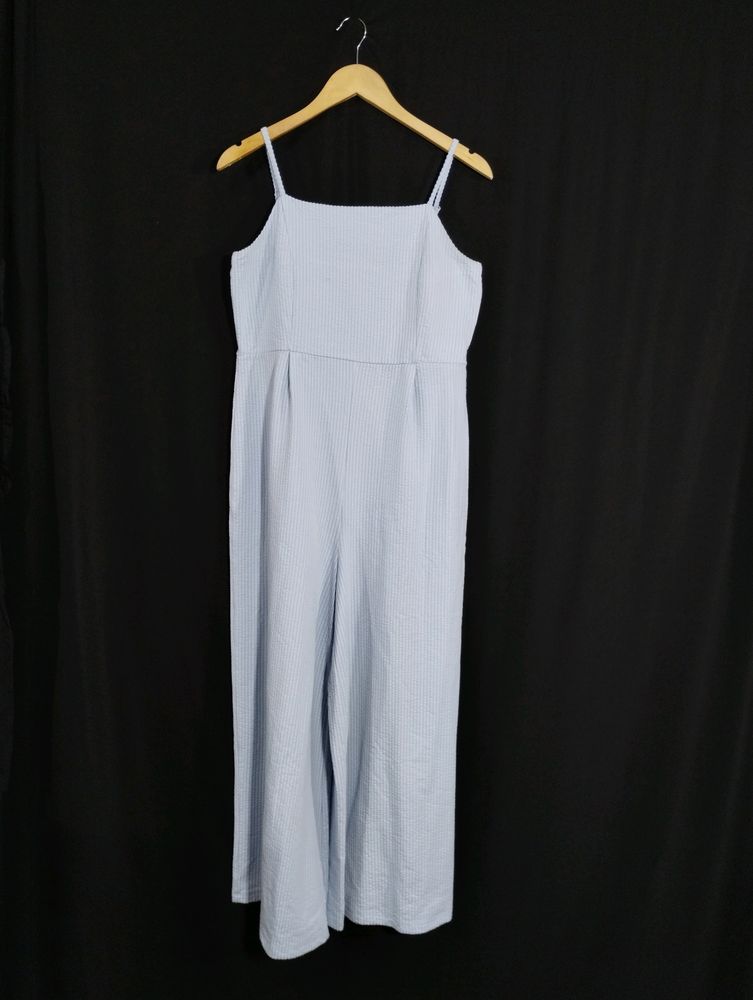 Light Blue Single Strap Jumpsuit (Women)