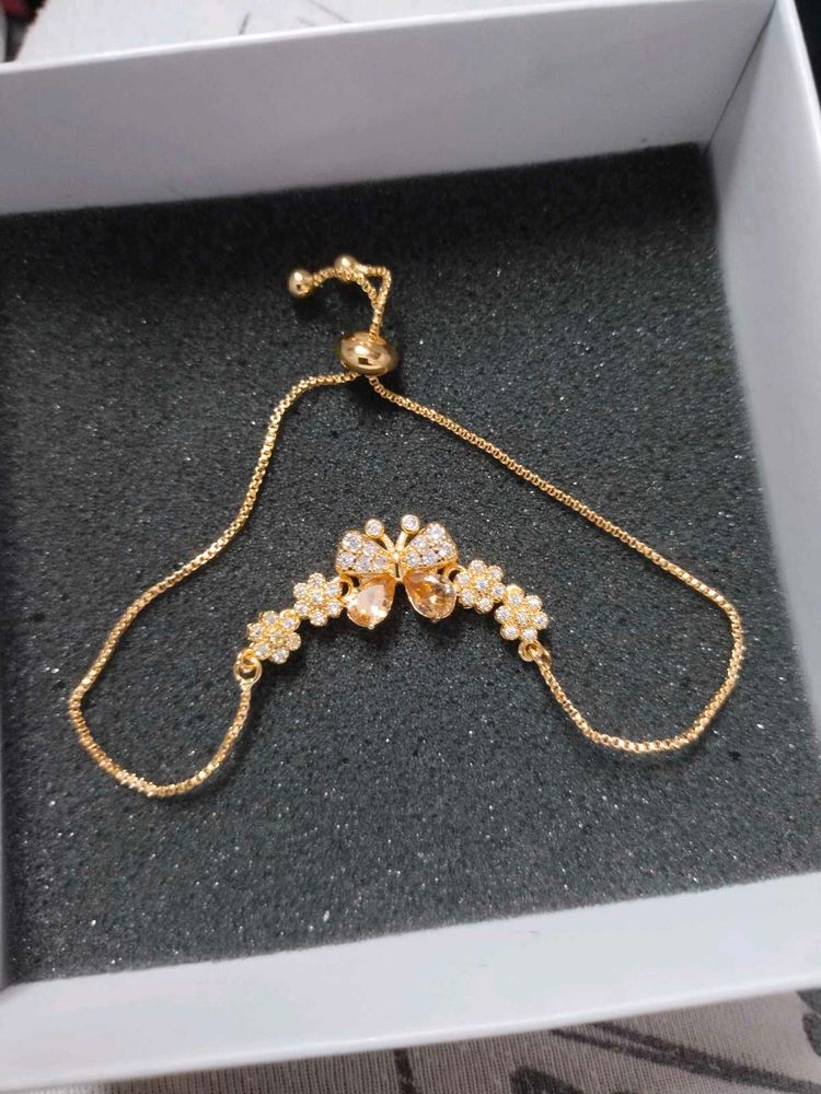 Sparkling Butterfly Bracelet