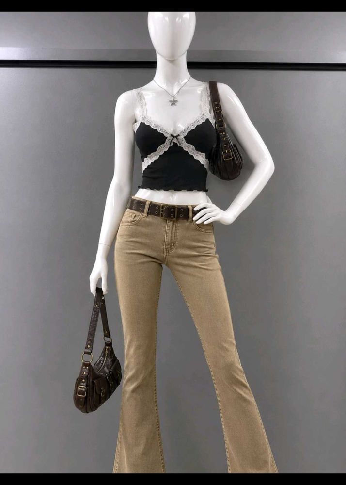 lace embroidery top