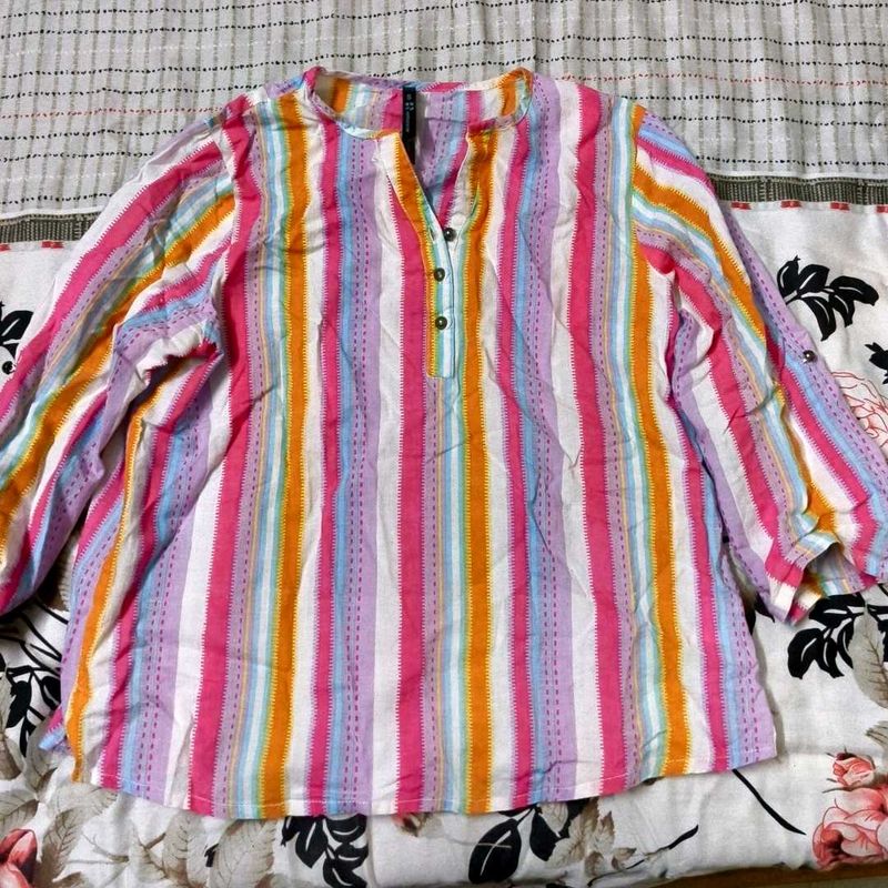 Colorful Striped Kurta