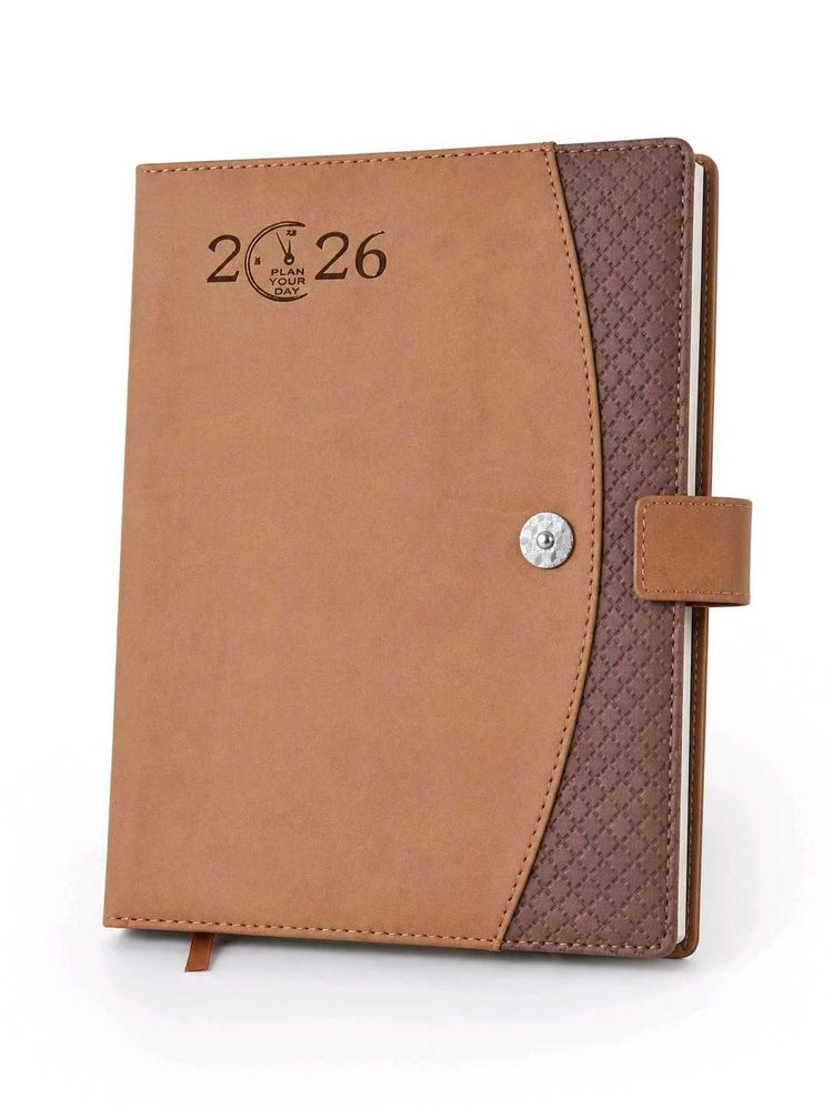 Textured Foambound diary with secret pocket