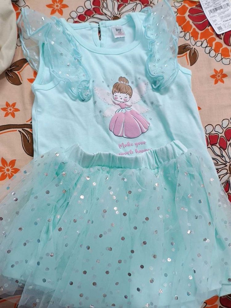 Cute Girl's Tutu Set