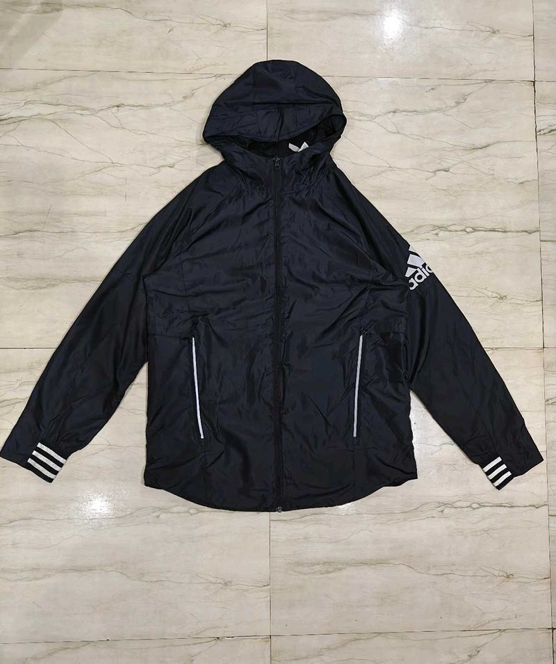 Adidas Black Lightweight Jacket