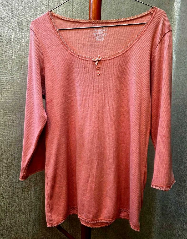 Jockey Lace Work Tshirt