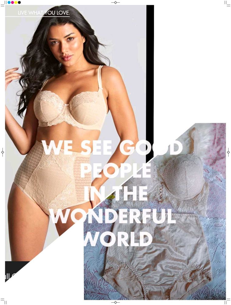 Elegant Lace &amp; Satin Lingerie Shapewear Set