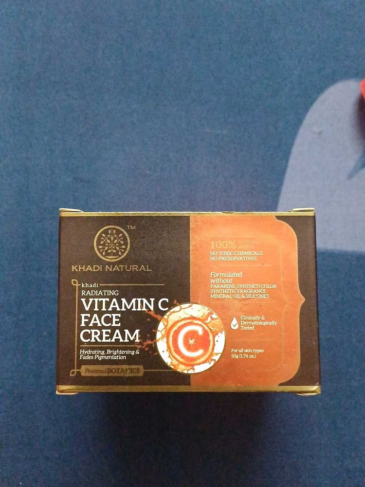 Khadi Natural Vitamin C Face Cream