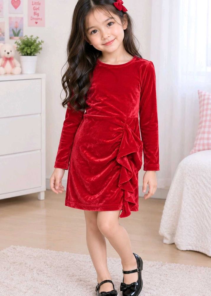 🇰🇷Red Velvet Party Dress