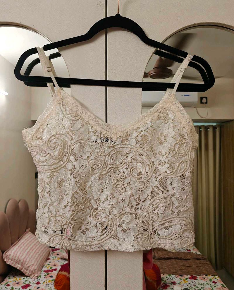 Elegant Lace Camisole Top