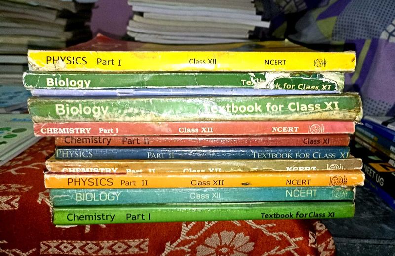 NCERT CLASS 11 AND 12 MED Textbooks