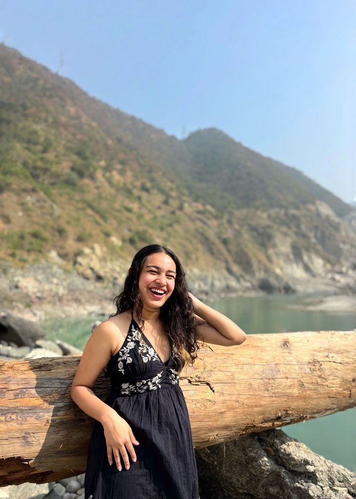 Floral Black Dress