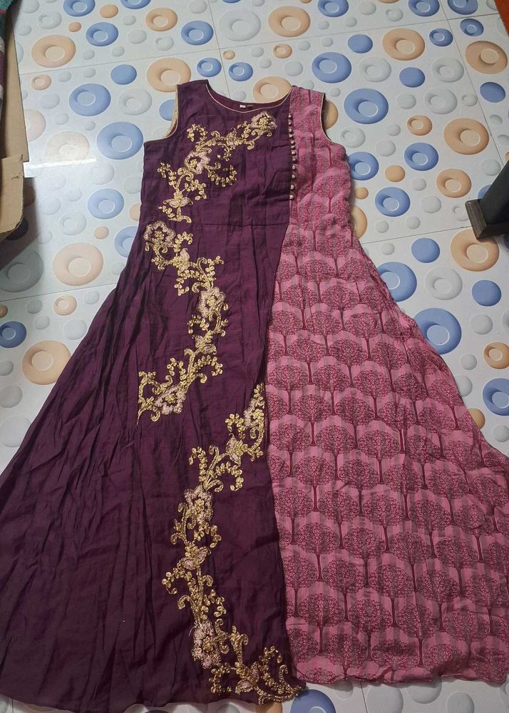 Elegant Embroidered gown