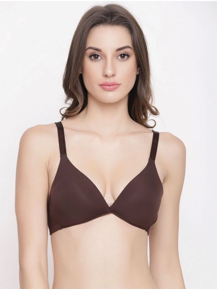 Comfortable Brown Padded Bra