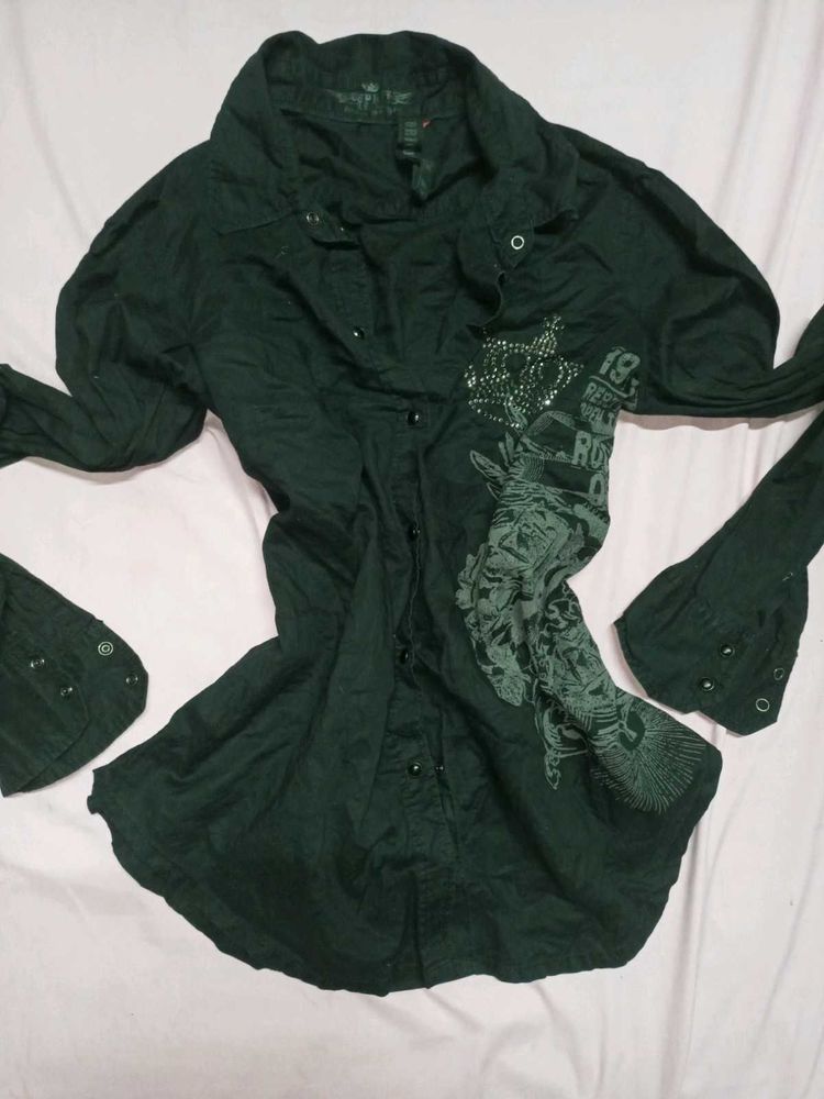Grunge Long Sleeved Top