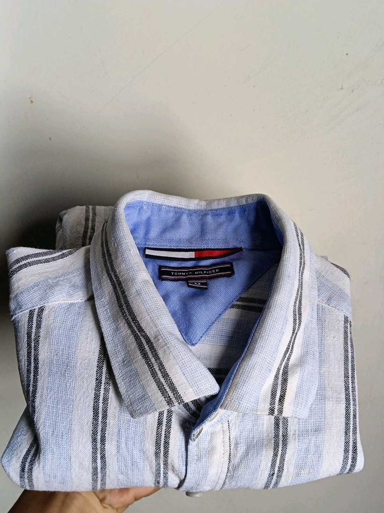Tommy Hilfiger Striped Men's Shirt