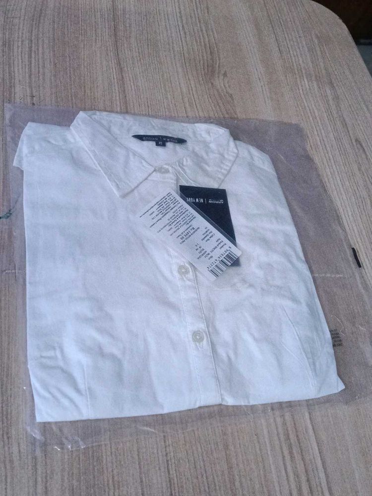 White Formal Shirt for girls