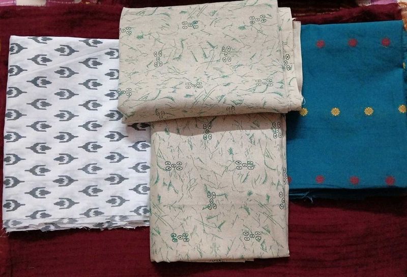 3 Printed fabrics for dressmaking