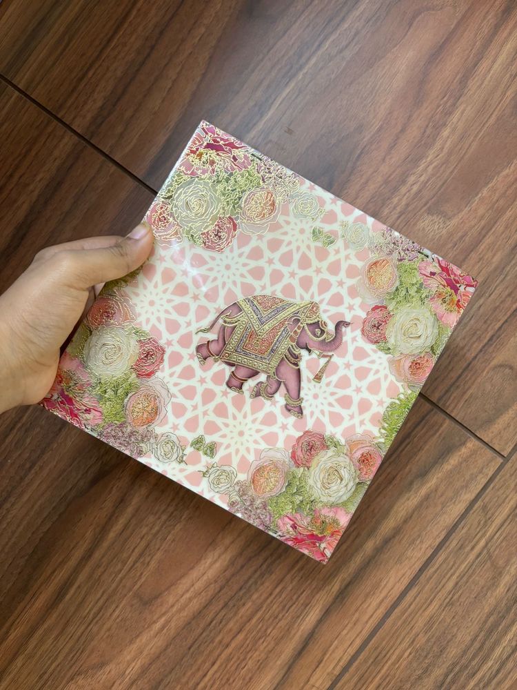 Royal Elephant Dry Fruit Gift Box 4 Compartment |