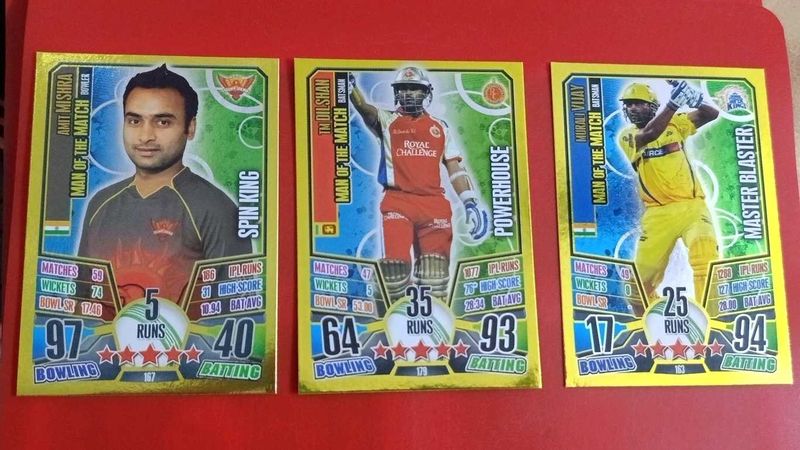 Topps Cricket Attax 2013 Golds