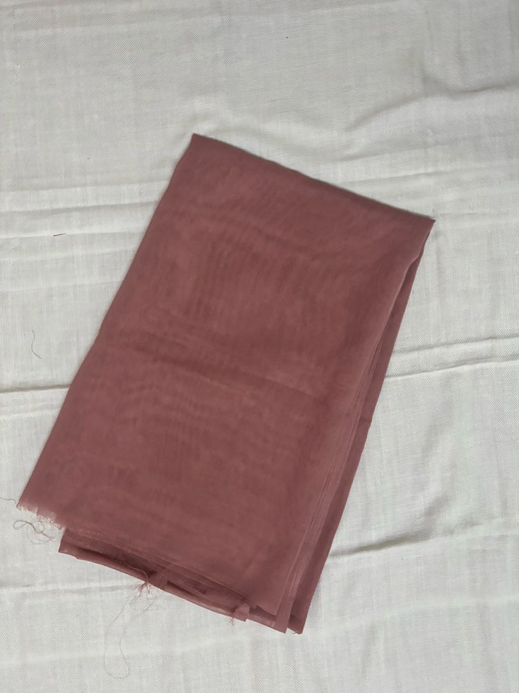 Dusty Rose hard georgette cloth