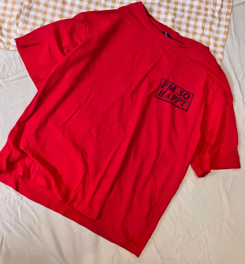 Red Graphic T-Shirt