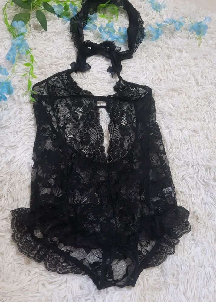 Black Lace Bodysuit