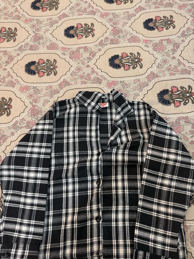 Plaid Flannel Shirt