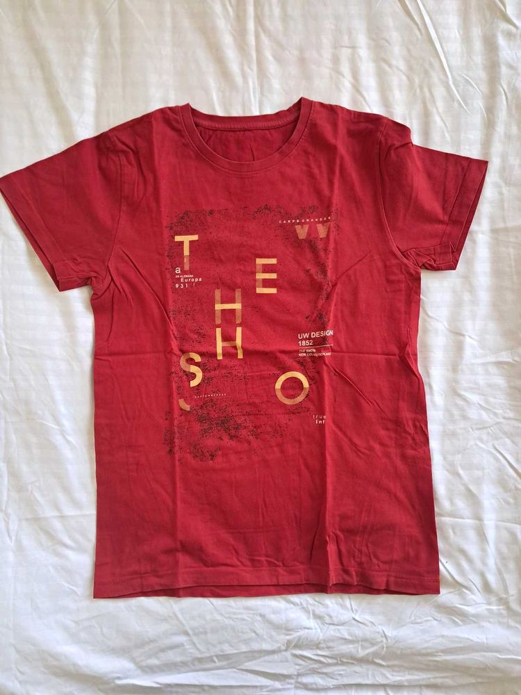 Red Graphic T-Shirt