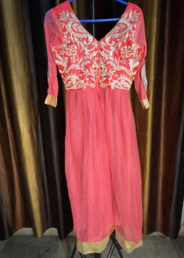 Women Pink Kurti