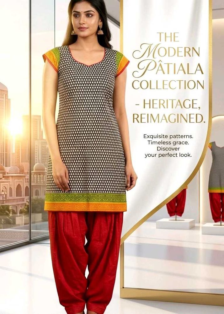 Modern Patiala Collection Kurta Set