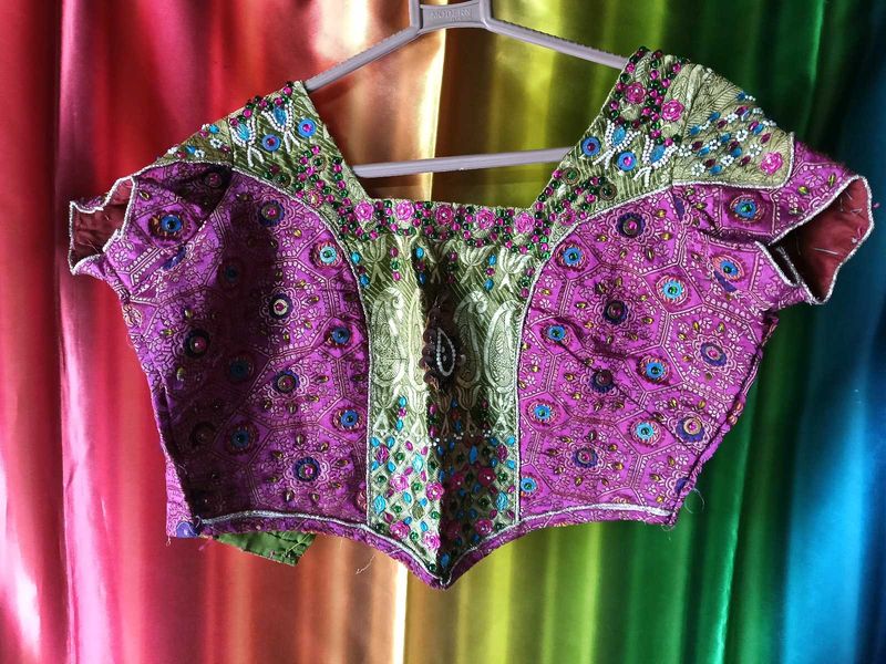 Embroidered chaniya choli