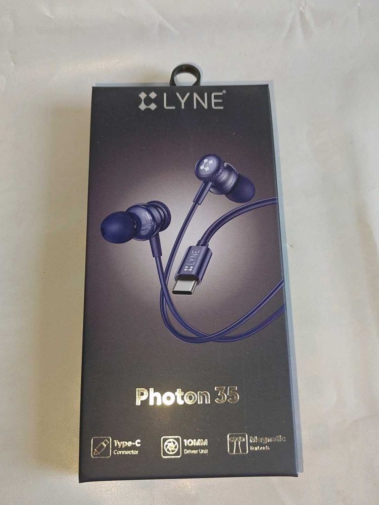 Lyne Photon 35 Type-C Earphones blue