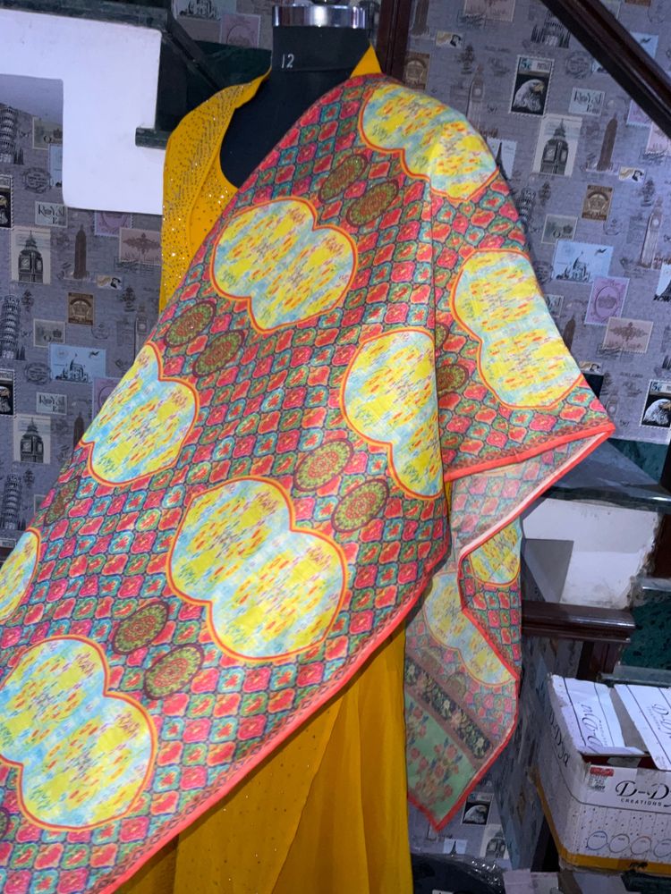 brand new printed duppata