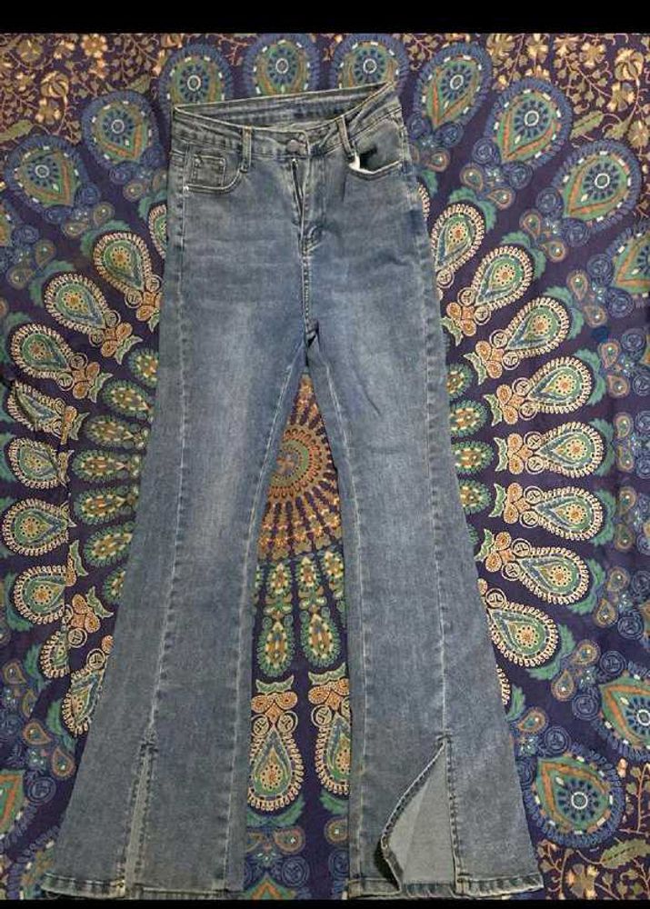 High Waisted Bell Bottom Jeans