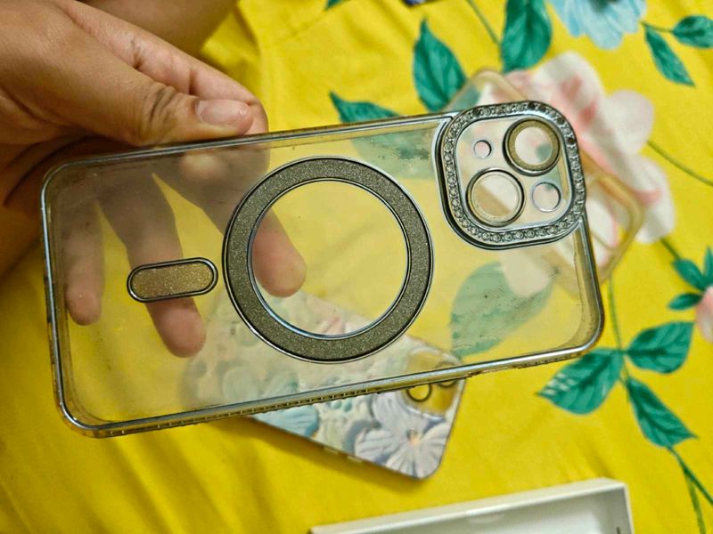 iPhone Case 16 pro with Bling Camera Ring