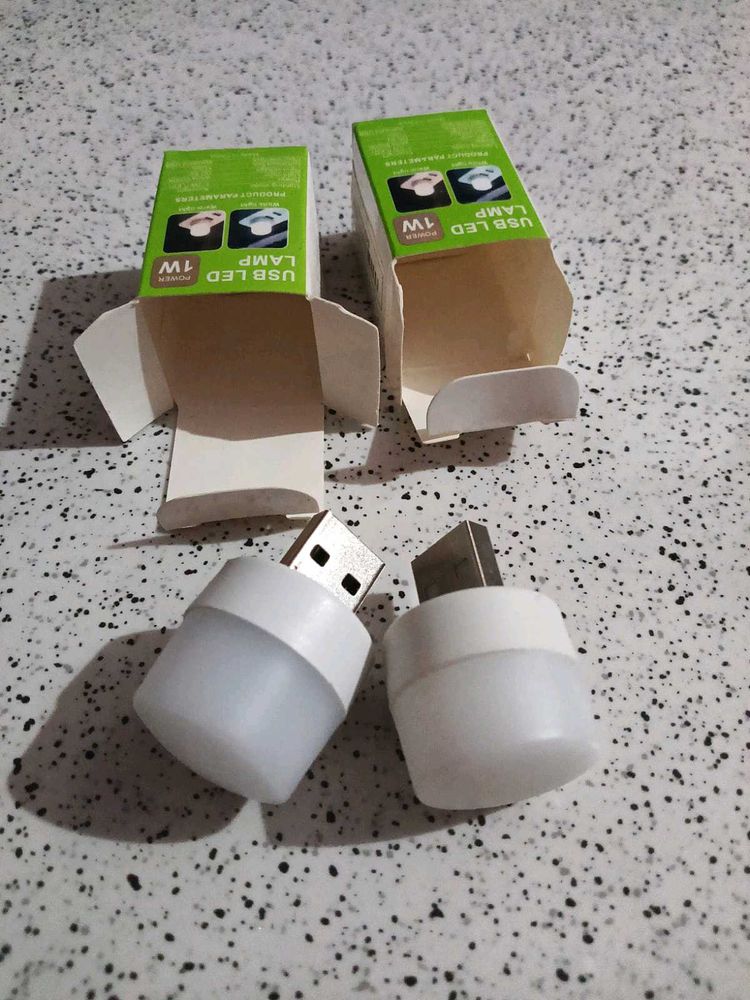 USB LED Night Light Lamp