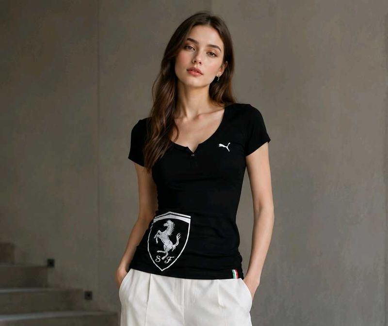 💎 Puma Ferrari Black T-Shirt 🖤