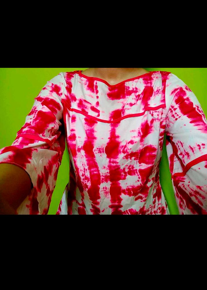 Boho Tie-Dye Top