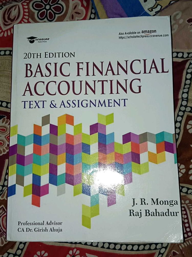 20th edition Basic Financial Accounting book