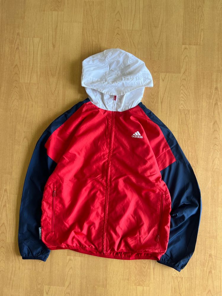 Adidas Colorblock Windbreaker Jacket