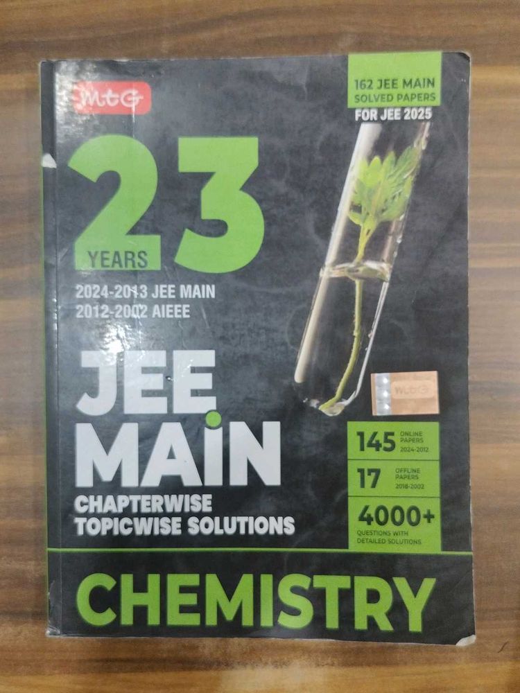MTG JEE Main Chemistry PYQs with Solutions