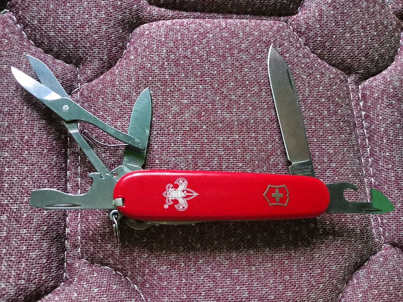 Victorinox Swiss Army Knife Red climber model