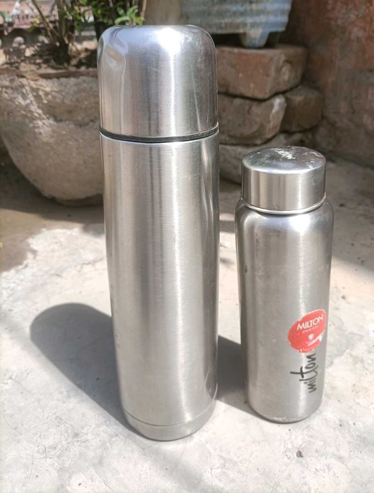 Stainless Steel Thermos &amp; Bottle Set