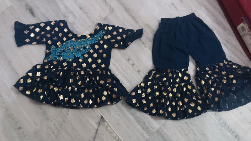 Baby Skirt Gharara