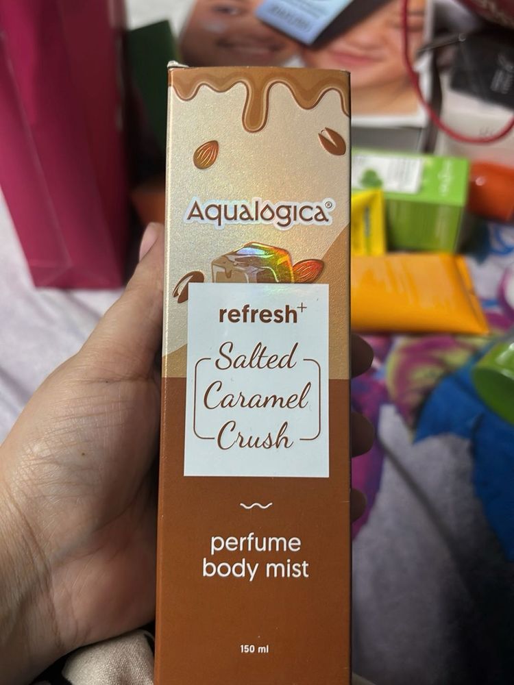 Aqualogica Refresh Salted Caramel Body Mist